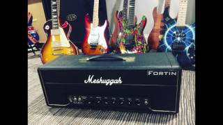 Fortin Amplification Meshuggah 4  Test Clip [upl. by Niu844]