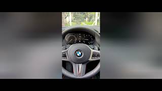 Retrofit steering wheel with shift paddles BMW F40 118i [upl. by Karalynn]