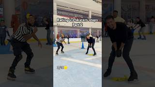 Rating different ice skaters stops 😂 iceskating figureskating skating rating refferee rate [upl. by Onid]