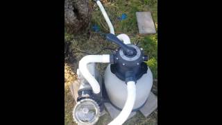 Intex pool sand filter amp salt system [upl. by Yila699]