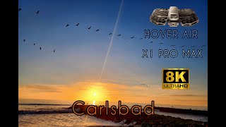 HOVER AIR XI PRO MAX  Birds Eye mode Carlsbad  San Diego  8K [upl. by Alexia]