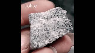 lolite lolite cordierite stones crystals gems rocks minerals rockhound [upl. by Rednijar]