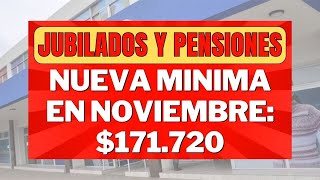 💥NUEVA MINIMA DE ANSES EN NOVIEMBRE 2023  JUBILADOS y PENSIONADOS Y PNC Anses [upl. by Favrot873]