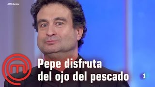 Pepe se come el ojo del pescado  MasterChef Junior 3  Programa 4 [upl. by Onitnevuj]