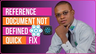 Server Error  Reference document is not defined Nextjs [upl. by Martinez]