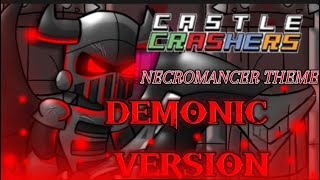 Castle Crashers Necromancer them  simple sight  demonic version ￼ [upl. by Ocko]