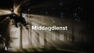 Leesdienst  Preek van ds R IJbema  Middagdienst 1630 uur [upl. by Erodasi]