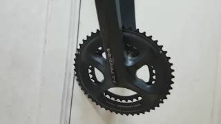 Ultegra 6800 vs 105 5800 crankset weight difference [upl. by Winne886]