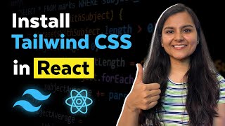 How to Setup Tailwind CSS in React JS [upl. by Nonohcle]