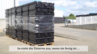 Produktion einer AQaLine Zisterne – Schritt für Schritt [upl. by Alicia]