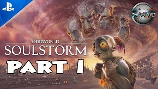 Oddworld Soulstorm Enhanced Edition PS4 Pro Gameplay Part1 [upl. by Brendin]