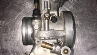 Modified Keihin pwk with STIC metering block [upl. by Velda]