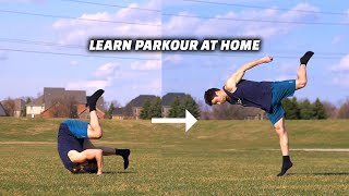 How to Webster Flip Easy  Learn Parkour at Home  Front Roll Becomes Flip [upl. by Maier]