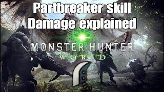 MHW Partbreaker Explained Featuring Azure Rathalos sorry for your tail [upl. by Alesiram]