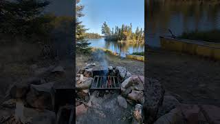 Boundary Waters Canoe Area bwca camping boundarywaters [upl. by Nylinej]