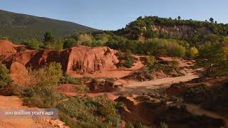 Luberon Geosites  the Ochre Massif [upl. by Akinimod712]