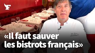 Cet homme veut inscrire les bistrots français au patrimoine mondial de lUnesco [upl. by Hanoj517]