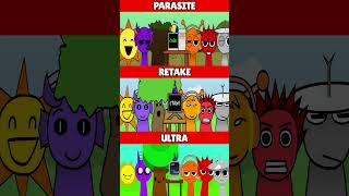 Incredibox Sprunki Parasite VS Retake VS Ultra MIX NORMAL VERSION [upl. by Anhoj]