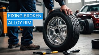 Fixing a Tire Rim [upl. by Klockau]