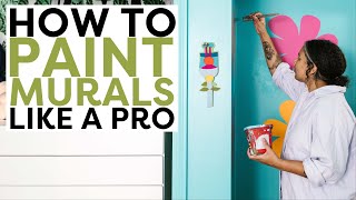 Learn How to Paint Murals Like A Pro  Like A Pro  HGTV Handmade [upl. by Aurel590]