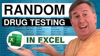 Excel  Random Drug Testing Episode 1491 [upl. by Atsillak194]