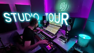 ULTIMATE Home Studio Setup  The Tour  Inspiring amp Visually Stunning Music Production Space [upl. by Ebneter6]