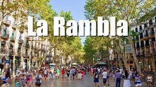 ✅ Qué ver en LA RAMBLA de Barcelona [upl. by Yentuoc630]