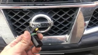 2015 Nissan Frontier  Camshaft Position Sensor Change  Both sides P0340 P0345 [upl. by Armahs]