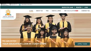 How to apply education loan in vidyalakshmi portal in tamil [upl. by Klepac]