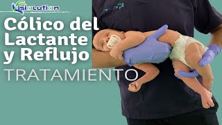 CÓLICO del LACTANTE y REFLUJO en BEBÉS  TRATAMIENTO con FISIOTERAPIA y OSTEOPATÍA  Fisiolution [upl. by Lecram]