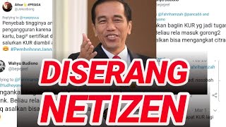 PEDESSSNDIRAN NETIZEN KE JOKOWI YG IKUT BAGI2 KUR DI TASIKMALAYASEJAK KAPAN JADI PETUGAS BANK [upl. by Nnylacissej]