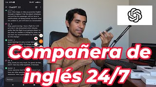 Hablar en inglés con ChatGPT [upl. by Humfried882]