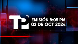 Telepacífico Noticias  Emisión 805 PM  02 octubre 2024 [upl. by Fanchie]