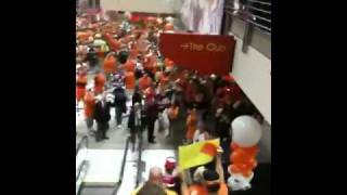 Flyers fans harassing blackhawk [upl. by Bello]