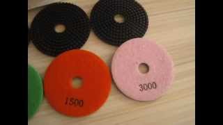 Diamond Wet Polishing Pad [upl. by Maddock]