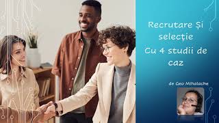 Curs online resurse umane  Recrutare si selectie  Module [upl. by Yrrat]