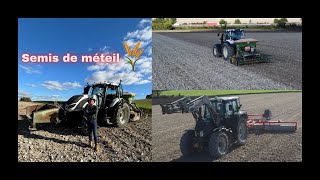 C’est parti pour les semis d’automne 2024 Méteil GoPro [upl. by Cassidy]