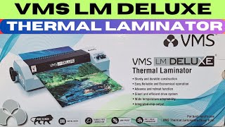 VMS LM Deluxe Lamination Machine  Best Laminate Machine Under ₹5000  Best Thermal Lamination [upl. by Enigroeg888]