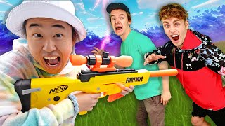 FORTNITE IN REAL LIFE CHALLENGE [upl. by Winni]