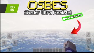 OSBES Shader Ultra Realista  CinematicaNoClickBait  MCPE 116100 [upl. by Thurnau]