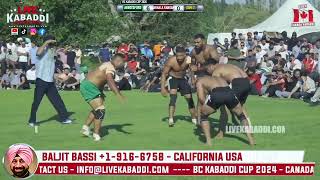 Semi 2  Abbotsford Lions Vs Sarhala Ranua  BC Kabaddi Cup 2024 [upl. by Sender35]