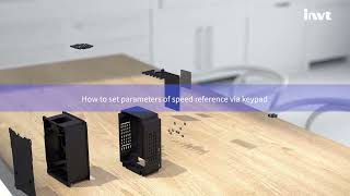 How to set parameters of speed reference via keypad [upl. by Mariande]