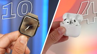 Jai pris en main les nouveaux AirPods 4 et Apple Watch Series 10 [upl. by Elwaine]