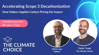 Accelerating Scope 3 Decarbonization How Haleon Applies Carbon Pricing for Impact [upl. by Yrellav]