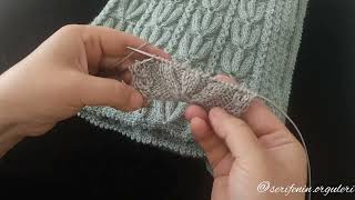 Kabak Çiçeği Modeli knitting knittingdesign crochet [upl. by Annaicul301]