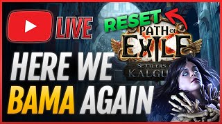 BAMA Necromancer🔴Build Progress in Necro Settlers 20🔴Path of Exile 325 [upl. by Ackley]