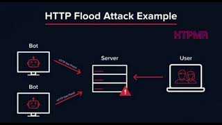 HTTP Flood Attack Example  HTPMR [upl. by My16]