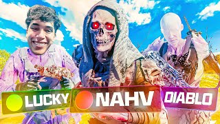 Nahv Diablo and LuckyChamu take over Rebirth Island [upl. by Noni]