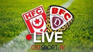 LIVE Hallescher FC vs BFC Dynamo  Regionalliga Nordost  SP15 [upl. by Aifos506]