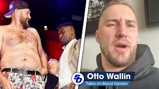 Tyson Fury DEFEND YOUR TITLES against a REAL BOXER  Otto Wallin on Gassiev Clash [upl. by Schurman]